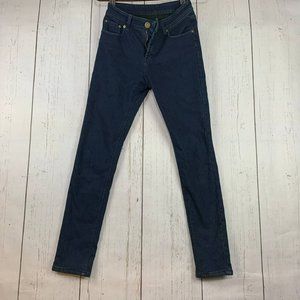 Kobe Lettuce 30x27 Mid Rise‎ Stretch Skinny Jeans Pants Women